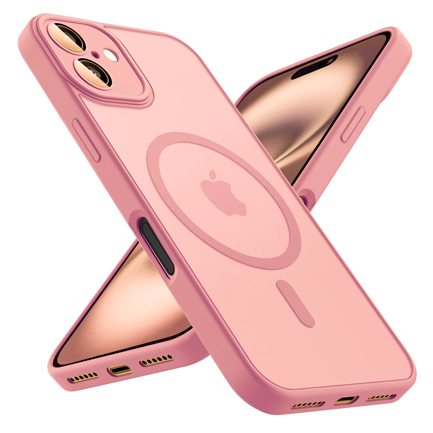 Luxury Frosted Magnetic Phone Case – Proteção e Estilo Premium para iPhone 11  ao 17