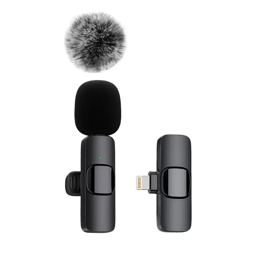 WIRELESS LAVALIER MICROPHONE K60 – MINI MICROFONE SEM FIO