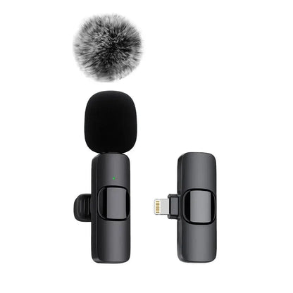 WIRELESS LAVALIER MICROPHONE K60 – MINI MICROFONE SEM FIO