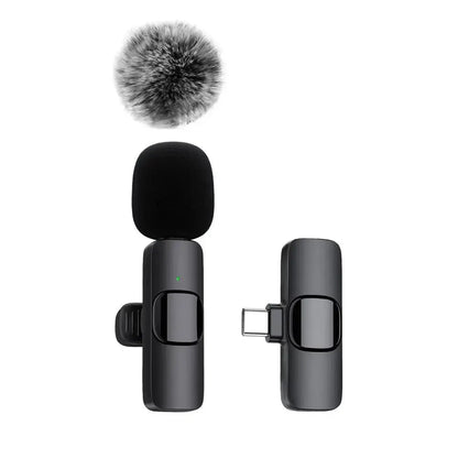WIRELESS LAVALIER MICROPHONE K60 – MINI MICROFONE SEM FIO