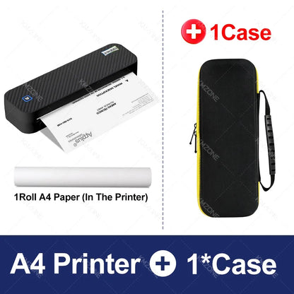 Portable A4 Thermal Printer – Impressora Portátil Bluetooth Multifuncional